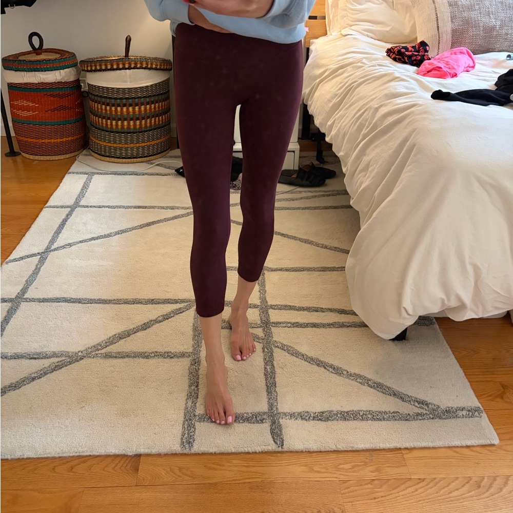 Lululemon Burgundy Leggings